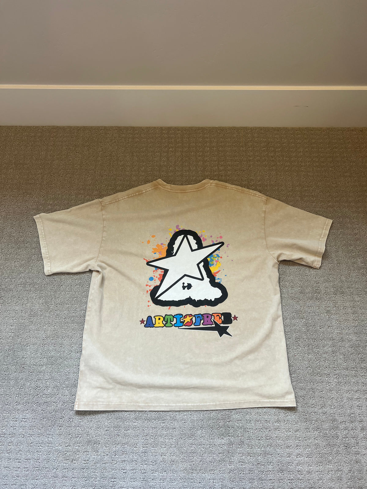 GALLERY TEE - APRICOT
