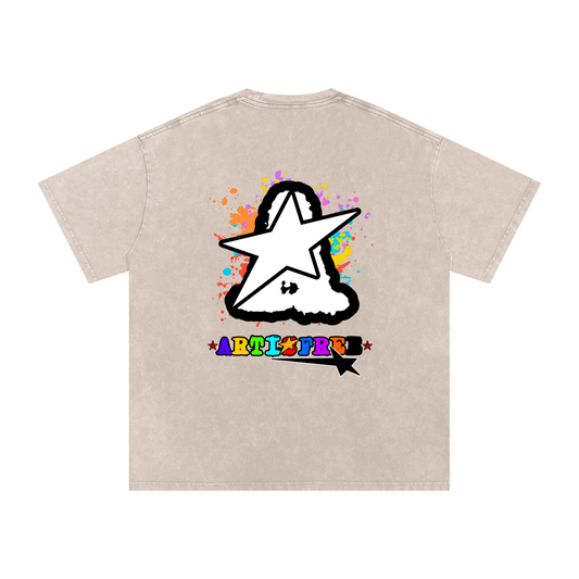 GALLERY TEE - APRICOT
