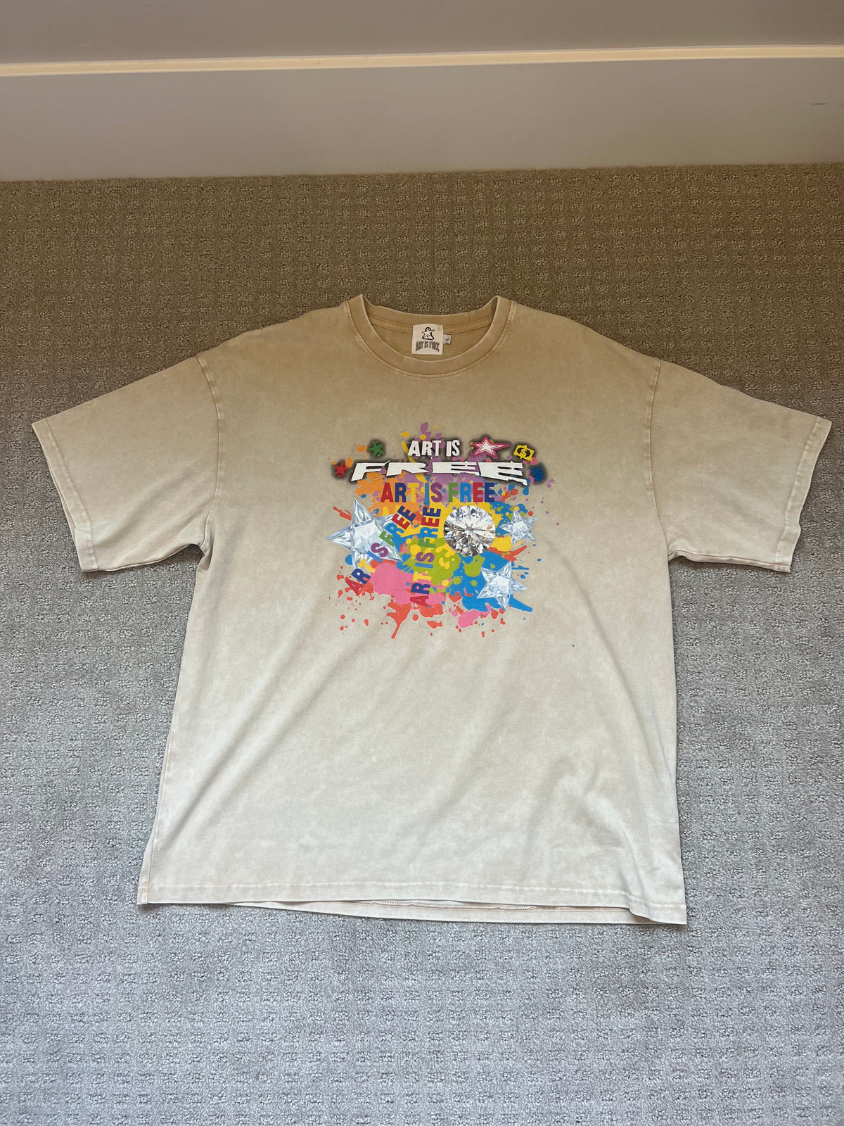 GALLERY TEE - APRICOT