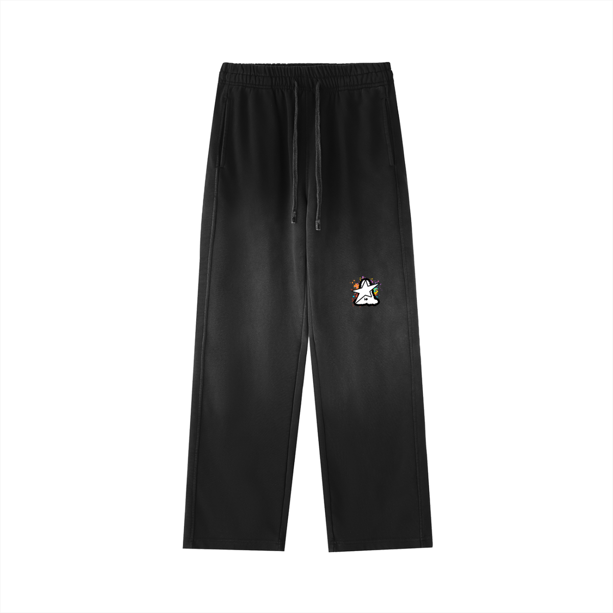 GALLERY OPEN SWEATS - BLACK