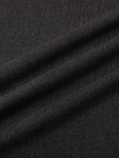 BLACK STRESSED JEANS