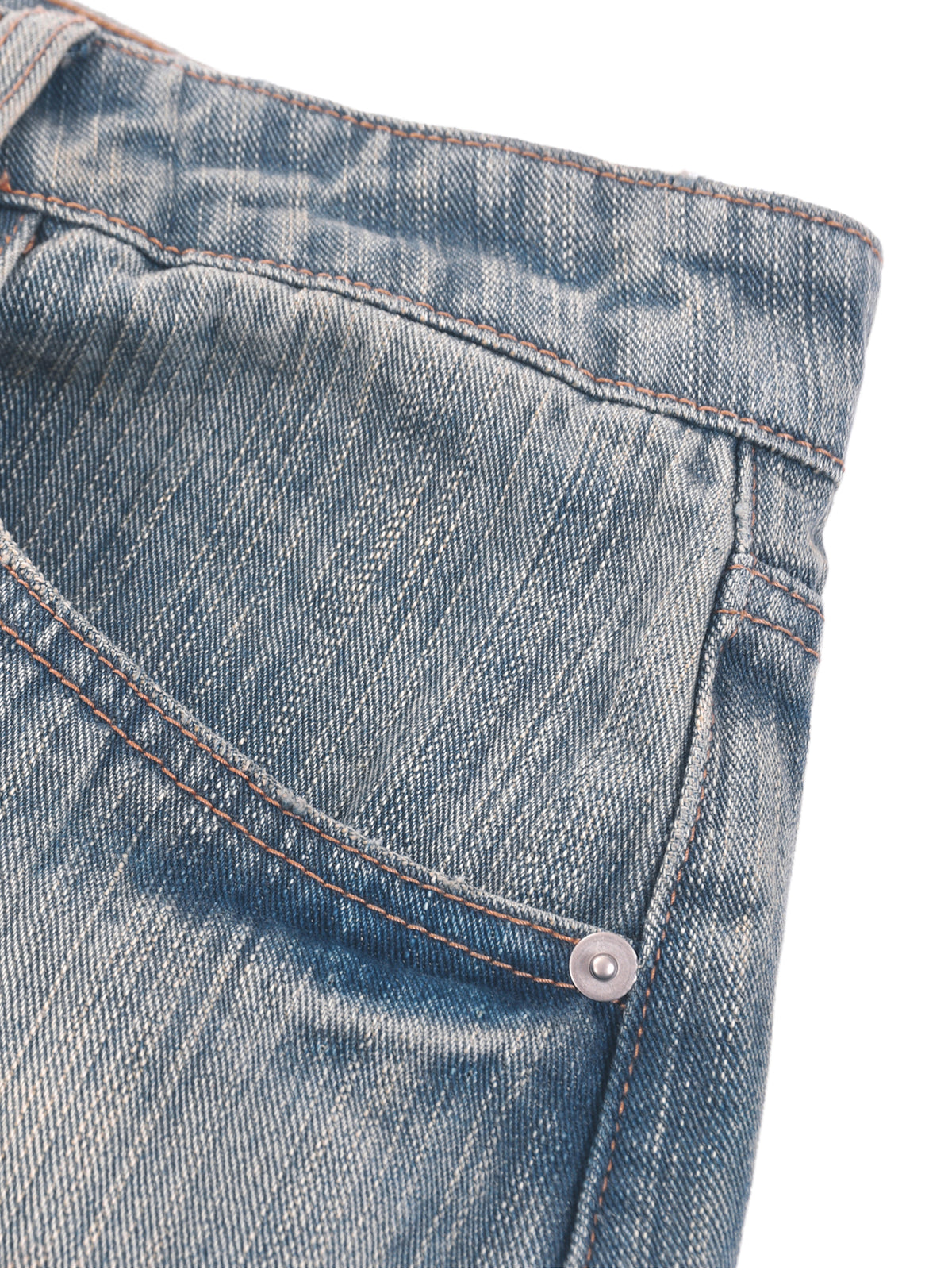 BLUE STRESSED JEANS